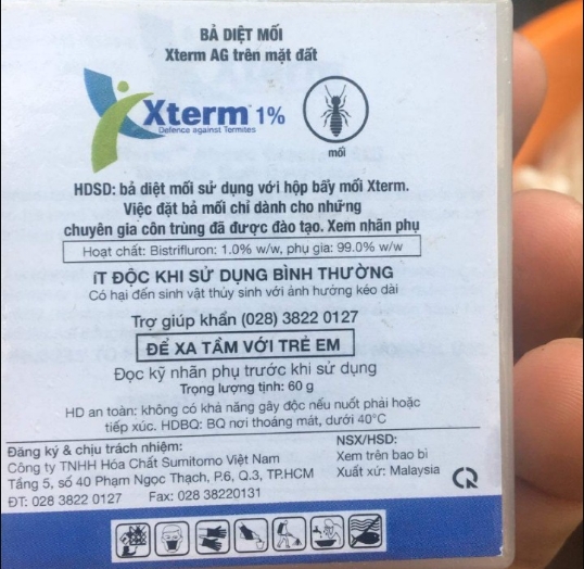 Bả Diệt Mối Xterm 1% giá rẻ nhất thị trường